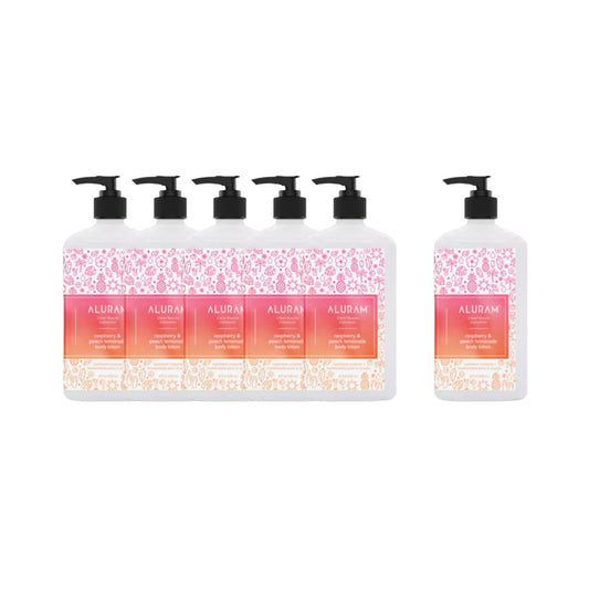 Raspberry Peach Lemonade Lotion Buy 5 Get 1