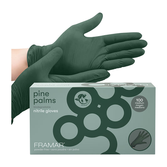 Pine Palms Nitrile Gloves