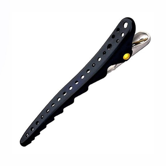 YS Park Shark Clips Metal Black  (1 Clip)