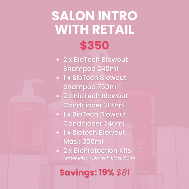 Goddess Salon Intro with Retail