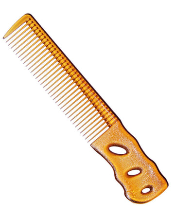 236 Short Hair Design Comb (ig handle) Camel 40% OFF