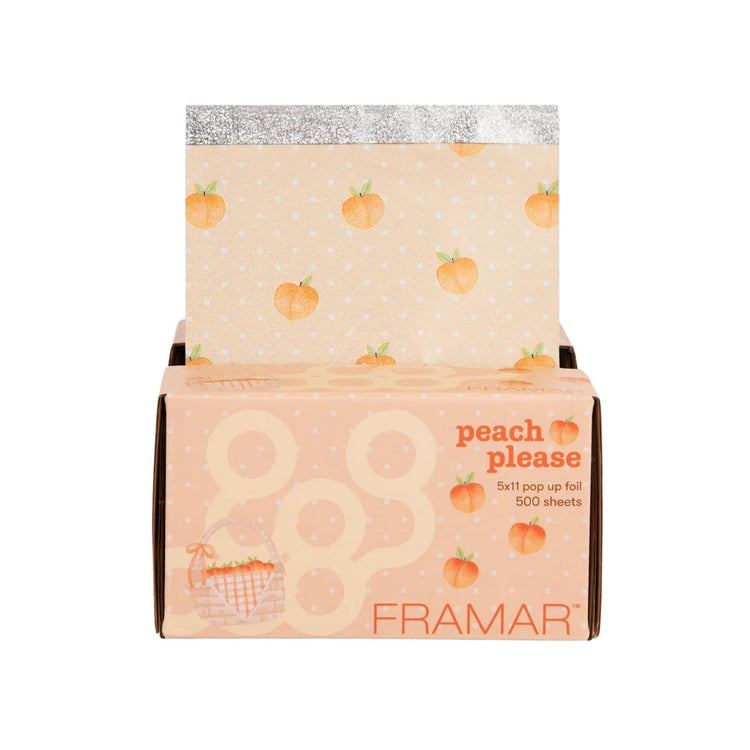 Peach Please 5x11 Pop Up Foil