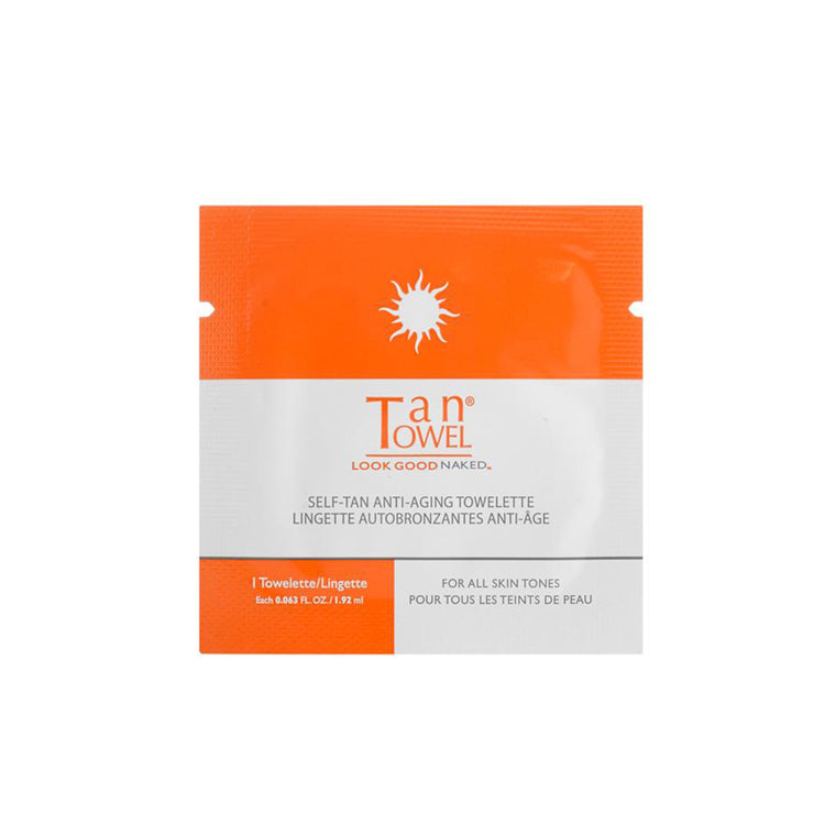 Face Tan Towelettes 15 count  60% OFF