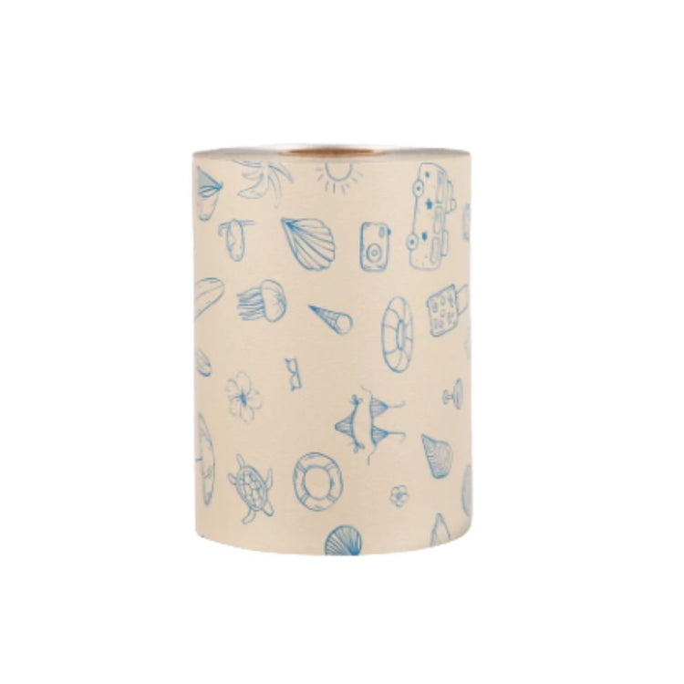 Beach Bum Embossed Roll Foil