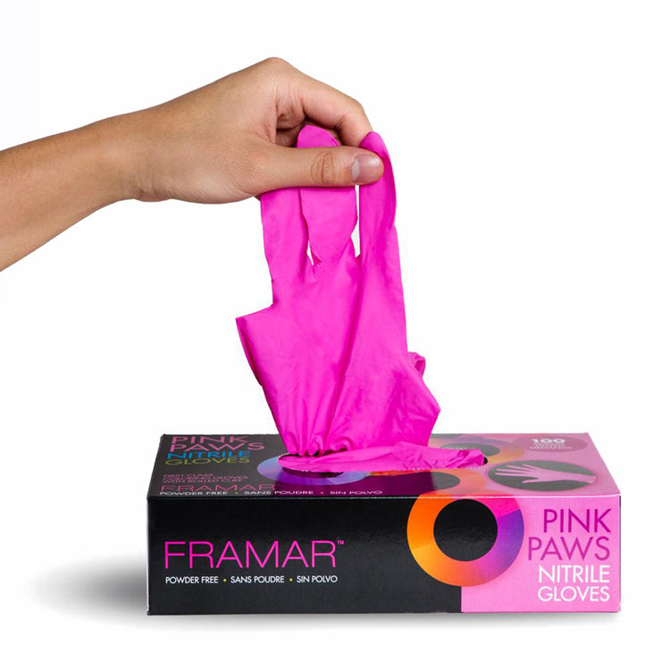 Pink Paws Gloves