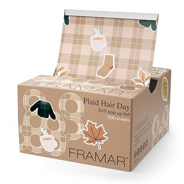 Plaid Hair Day Pop Up Foil 5x11 40% OFF