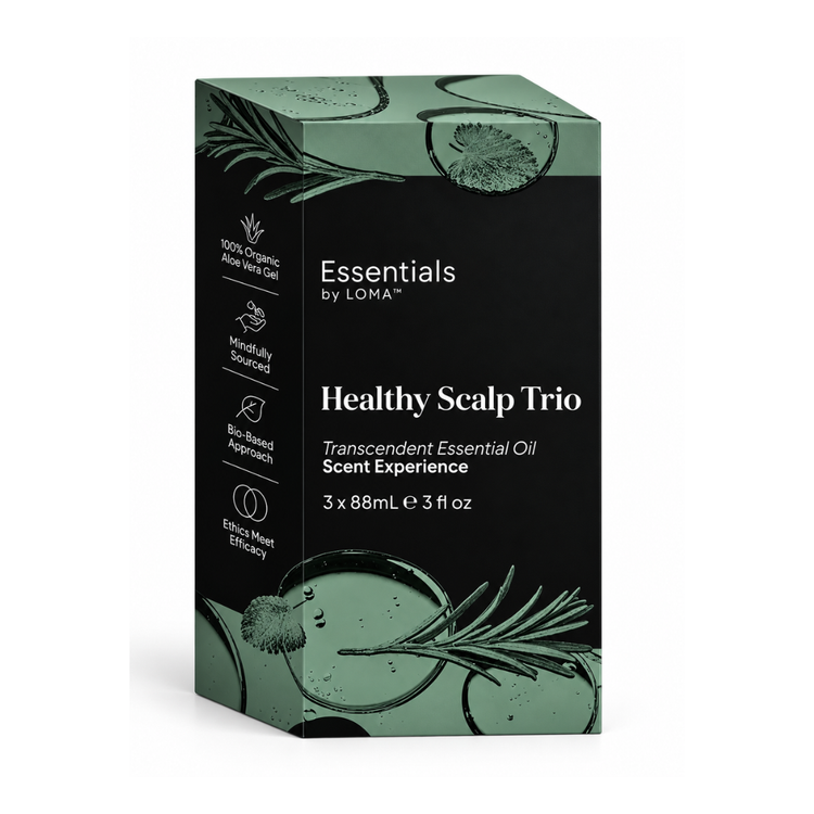 Healthy Scalp Essentials Holiday Travel Trio:LOMA