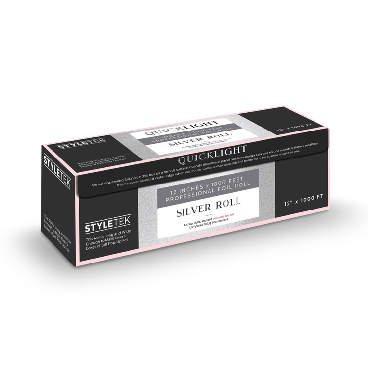 Roll Foil Large Silver (12x1000):STYLETEK