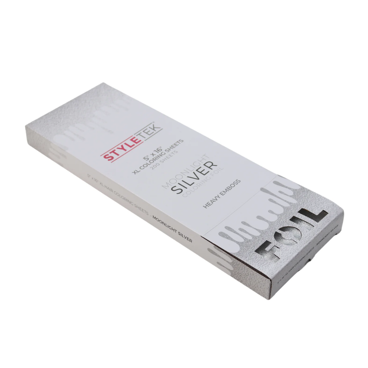 Pre Cut Foil Moonlight Silver (5x16):STYLETEK