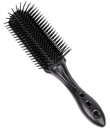Pro Straight Air Styler Brush Ion T09 Black 40% OFF