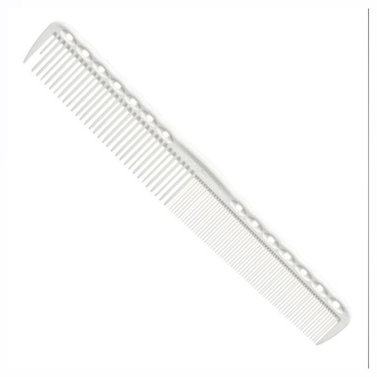 YS Park Comb 334, Fine Cutting Grip Comb White